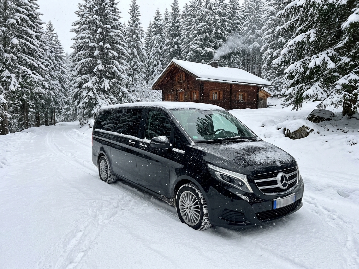 Taxi transfert privé - Mercedes Classe V 4 matic 2018 Taxi transfert privé - Mercedes Classe V 4 matic 2018